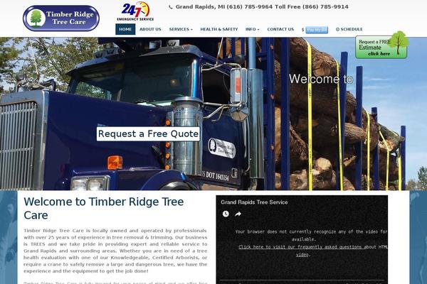 trees theme websites examples