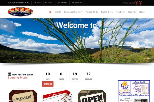 Church and Event theme site design template sample
