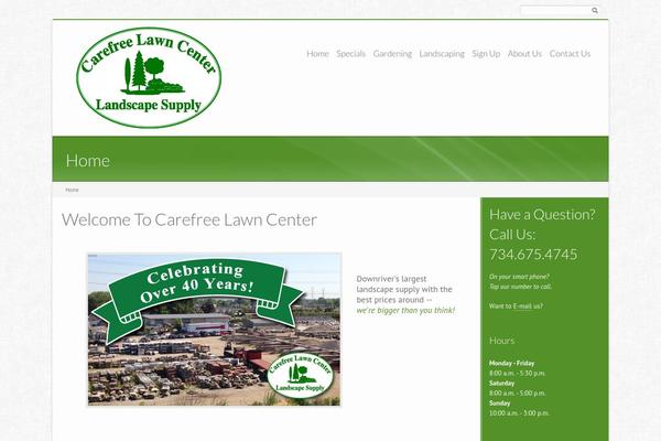 iCompany theme site design template sample