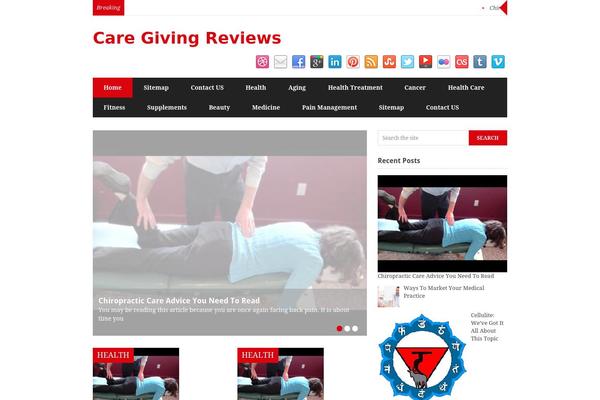 Report theme site design template sample