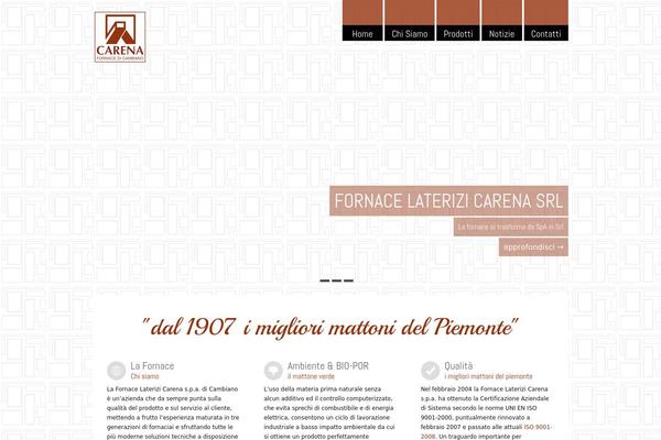 Minuscula theme site design template sample