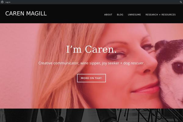 carenmagill.com site used Parallax Pro