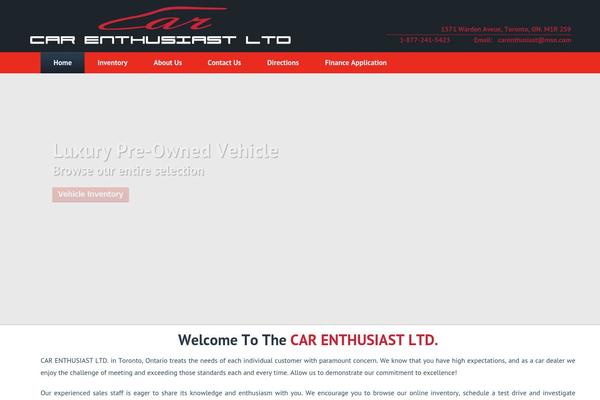 carenthusiast.ca site used Winterjuice