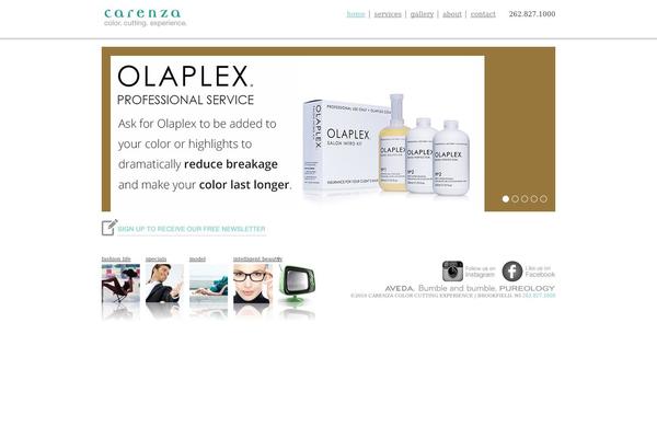 carenza.com site used Carenzamain