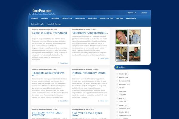 Studioblue theme site design template sample