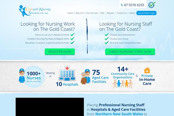 carestaffnursing.com.au site used Hicaliber