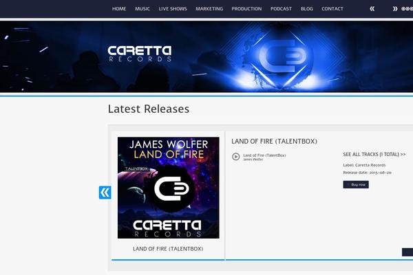 carettarecords.com site used Label