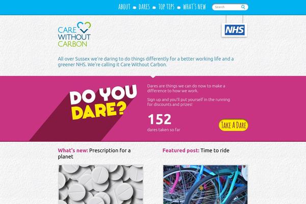 carewithoutcarbon.org site used Cwc