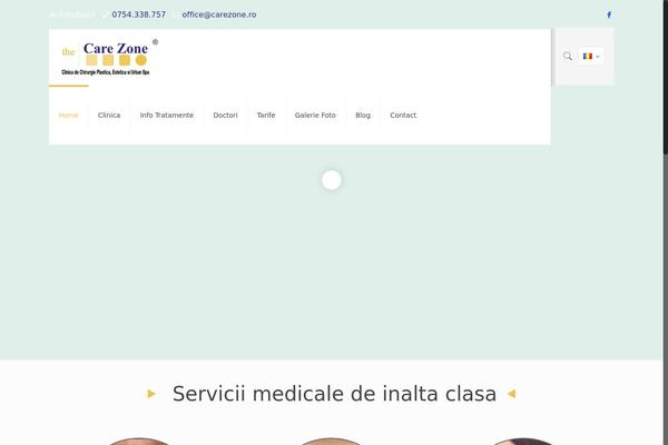 carezone.ro site used Betheme-nulled