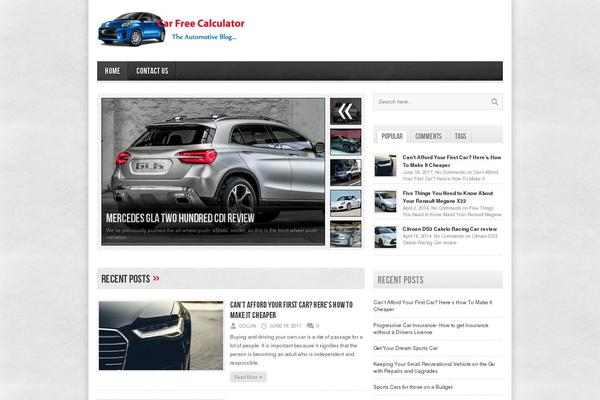 BroadNews theme site design template sample