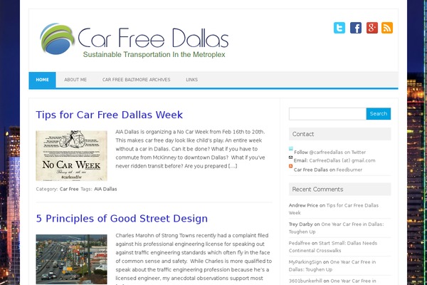 Iconic One theme site design template sample