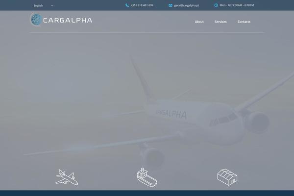Transcargo-child theme site design template sample