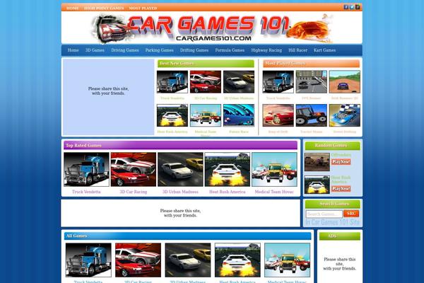 cargames101.com site used Cargames101