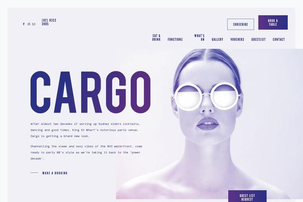 Frank theme site design template sample