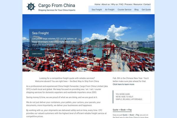 Divi Child theme site design template sample