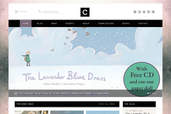 Cargo theme site design template sample