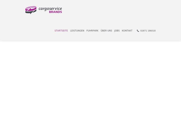 cargoservice-brands.de site used Logistic-company-child