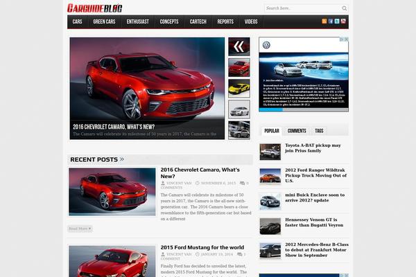 avenue theme site design template sample