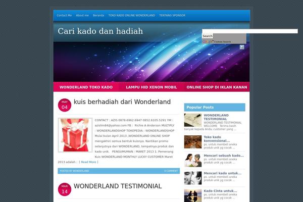 Jovan theme site design template sample