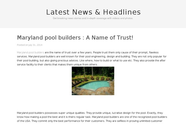 Omega theme site design template sample