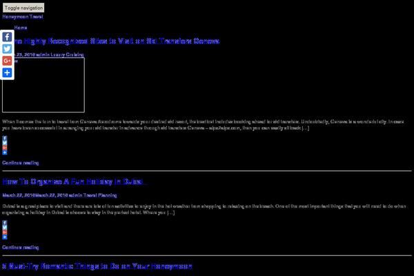 caribbeanhoneymoontravel.org site used Dazzling