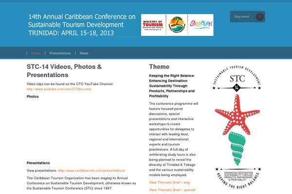 caribbeanstc.com site used Eventor
