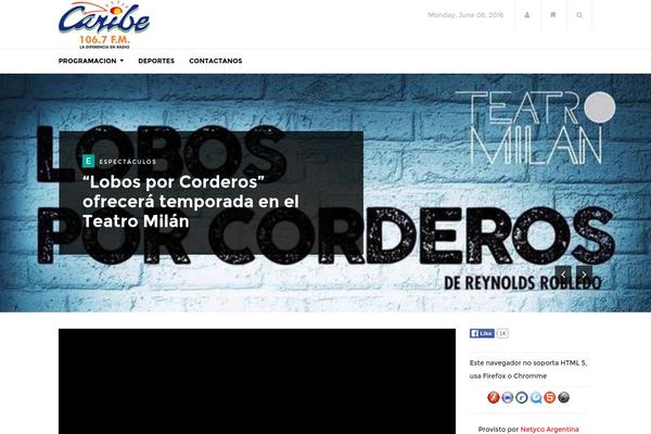 Site using Add Link to Facebook plugin