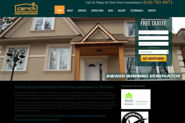 carickhome.com site used Wecare