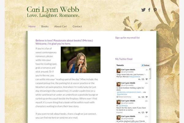 carilynnwebb.com site used Genesis-sample
