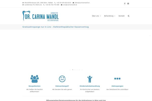 Total theme site design template sample