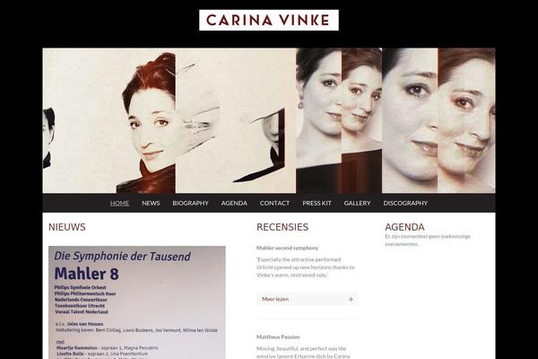 Hypnotist theme site design template sample