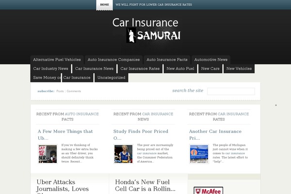 eNews theme site design template sample