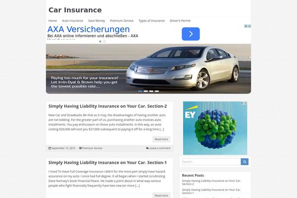 carinsurancetalk.com site used NEBlue