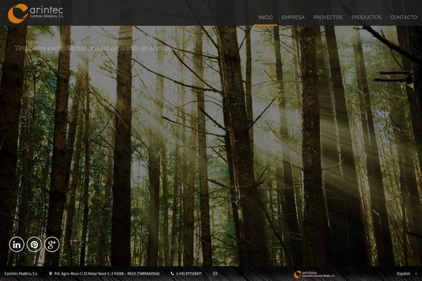 Arctic theme site design template sample