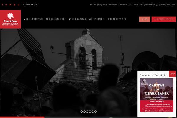 caritasvitoria.org site used Chariti-child
