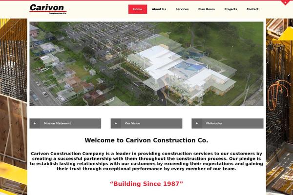 Spectro theme site design template sample