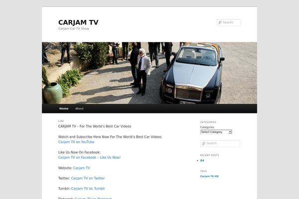 Twenty Eleven theme site design template sample