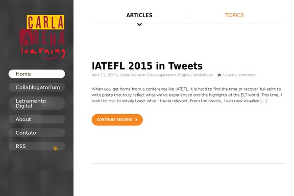 On Topic theme site design template sample