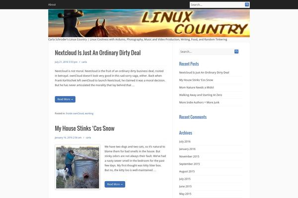 Infinity theme site design template sample