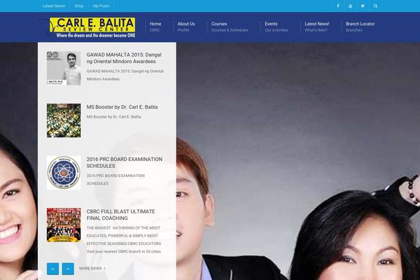 University theme site design template sample