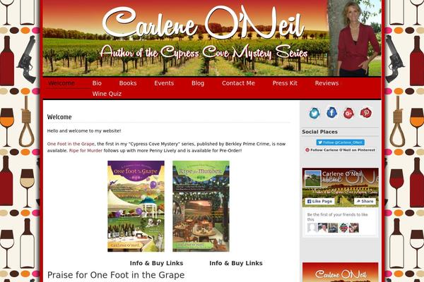 Suffusion theme site design template sample