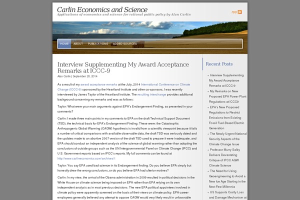 carlineconomics.com site used Freshy 2