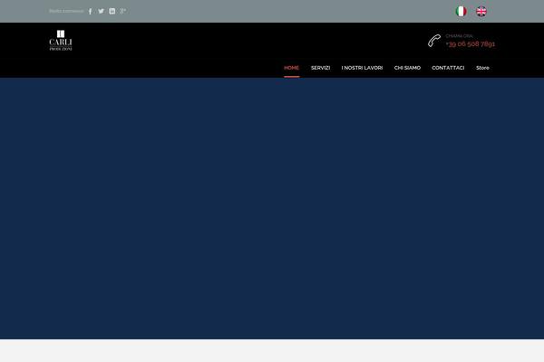 Construction theme site design template sample