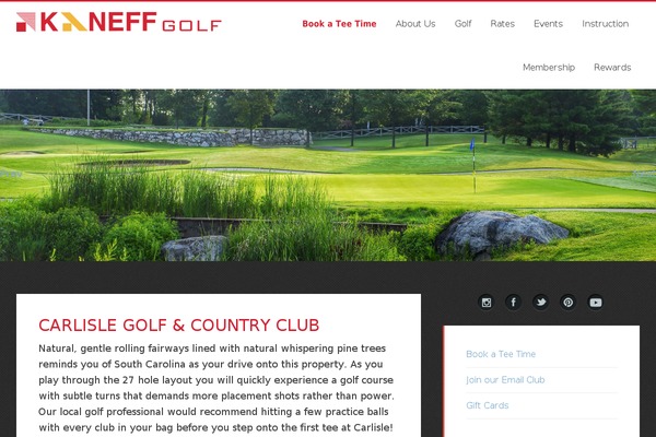 Gen theme site design template sample