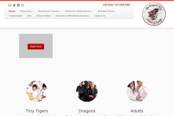 Site using Lead Call Buttons plugin