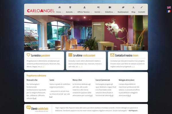 Memento theme site design template sample