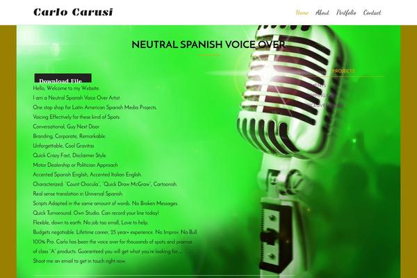 Impressive theme site design template sample