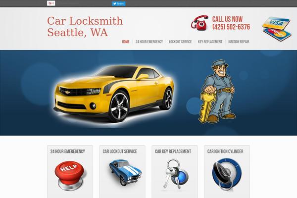 Inspire theme site design template sample