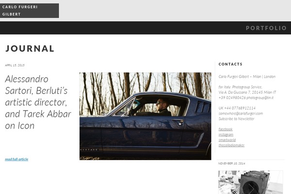 Roots theme site design template sample