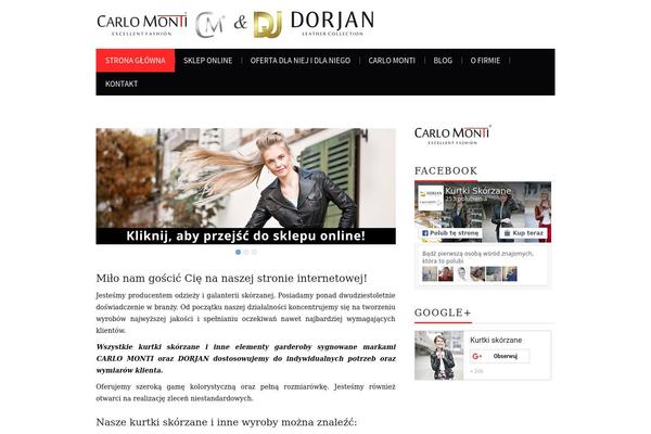 carlomonti.com site used Carlomonti-child